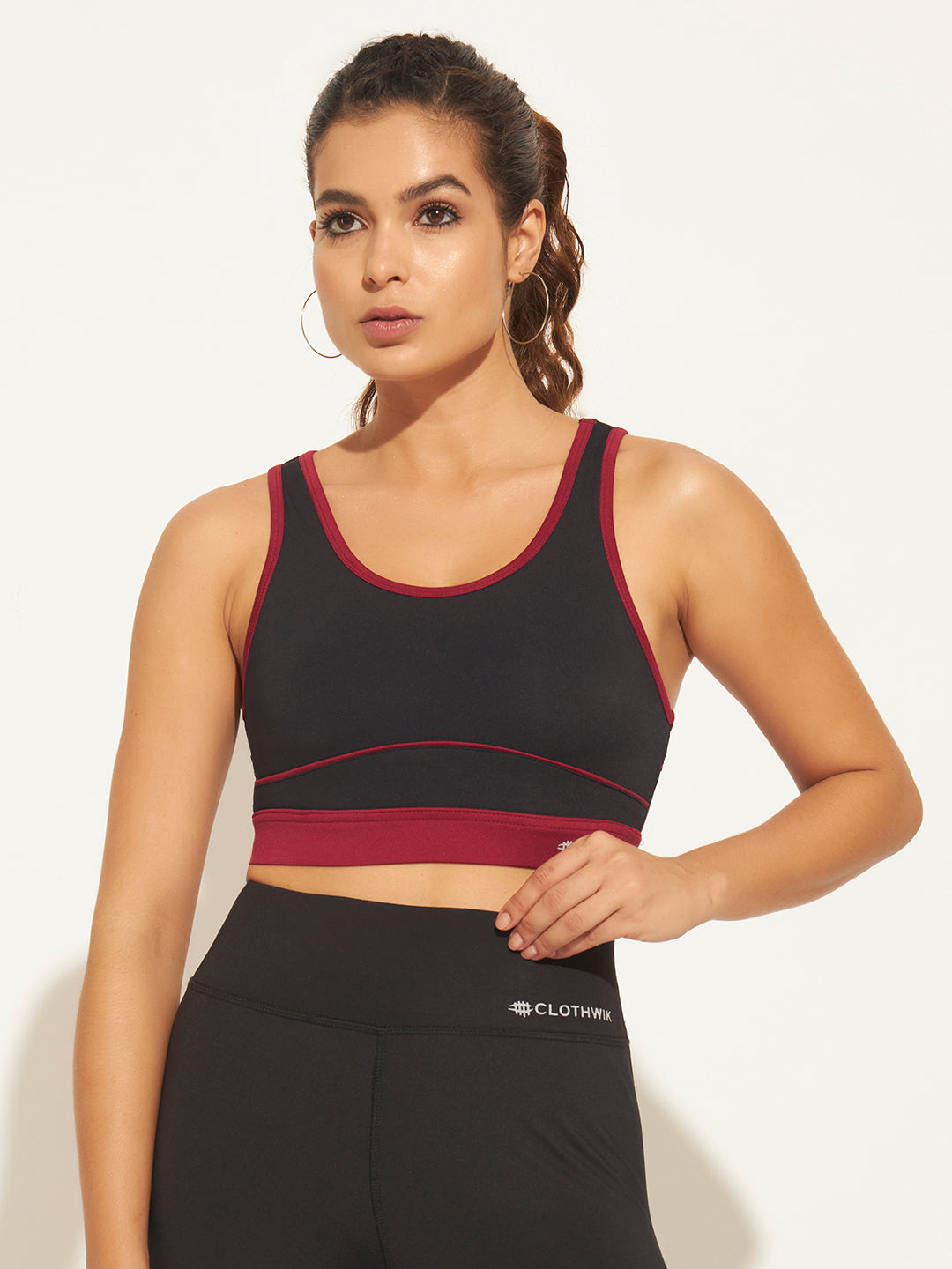 Colourblocked Bra Full Coverage