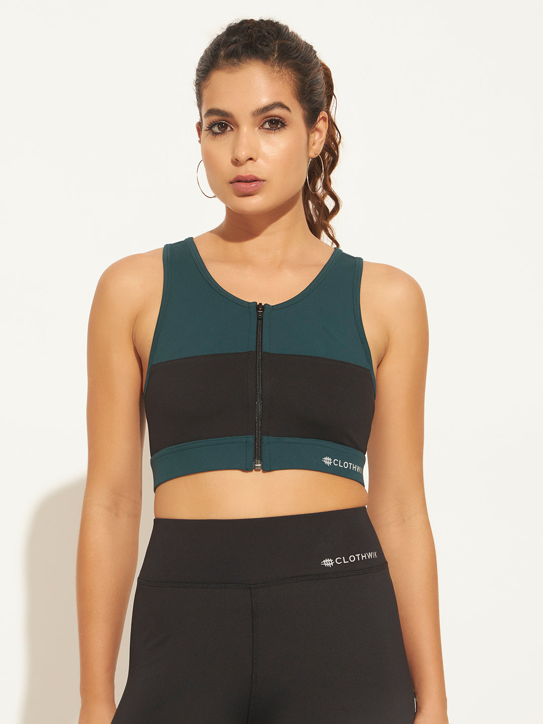 Colourblocked Bra Full Coverage